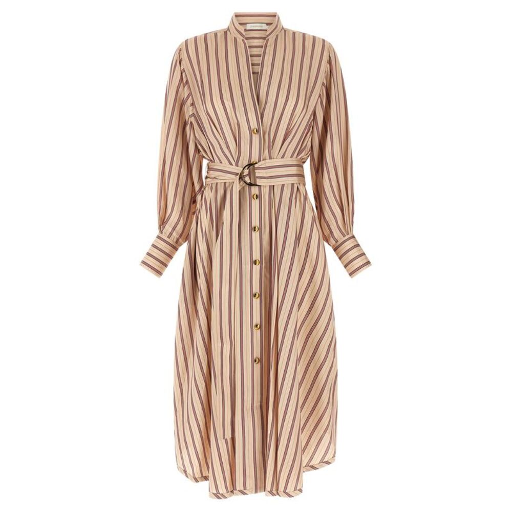 Zimmermann Multicolor Viscose Midi Women's Dress